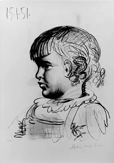 Portrait of Child (1951) Pablo Picasso